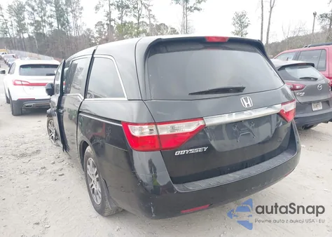 2012 Honda Odyssey Ex-L from USA, damaged, VIN 5FNRL5H68CB099919